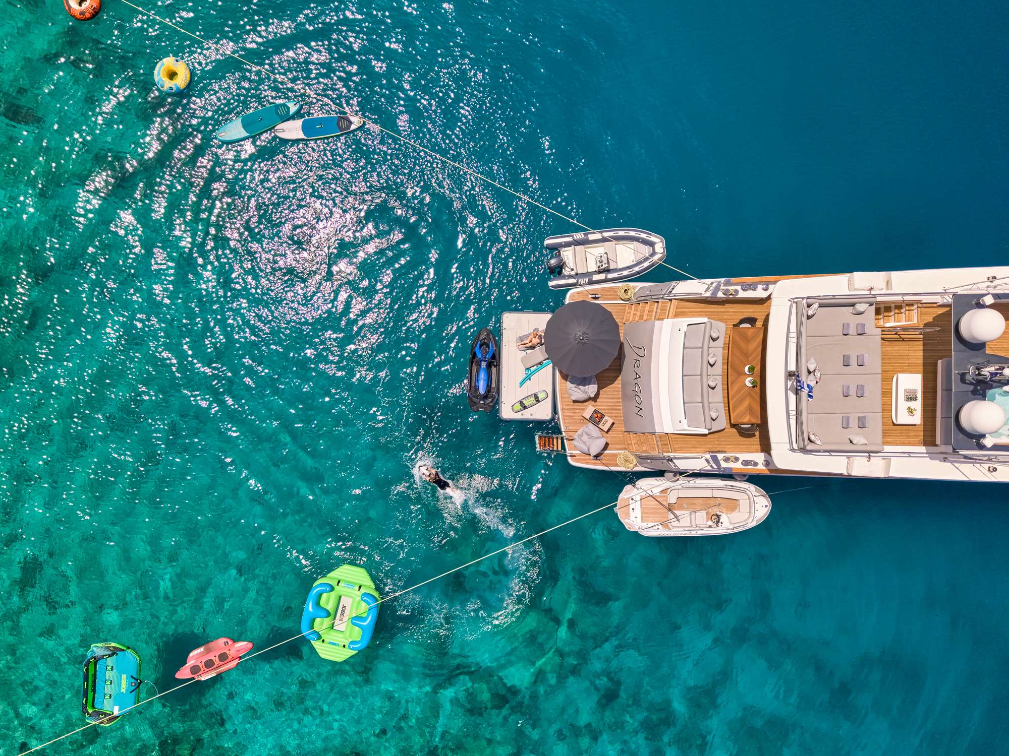 Luxury Crewed Motor Yacht DRAGON photo 8