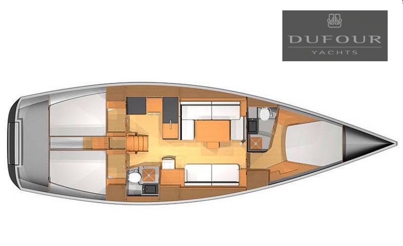 Bareboat Sailing Yacht Dufour 45 photo 6
