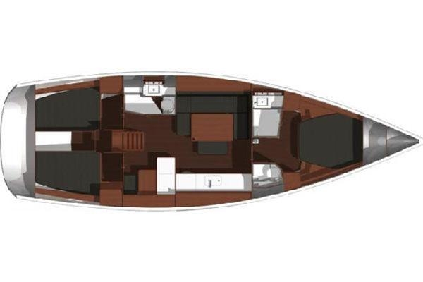 Bareboat Sailing Yacht Dufour 450 Grand Large photo 4