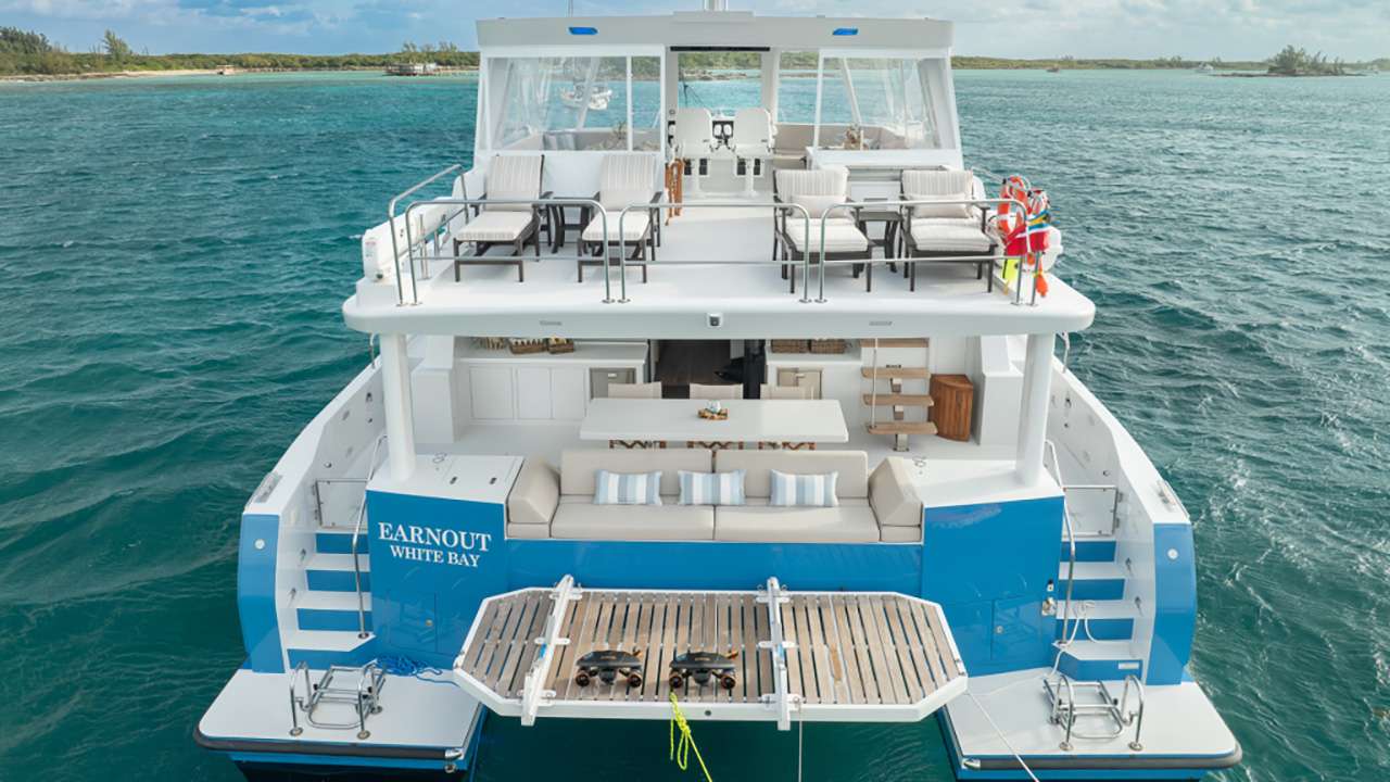 Luxury Crewed Catamaran EARNOUT photo 3
