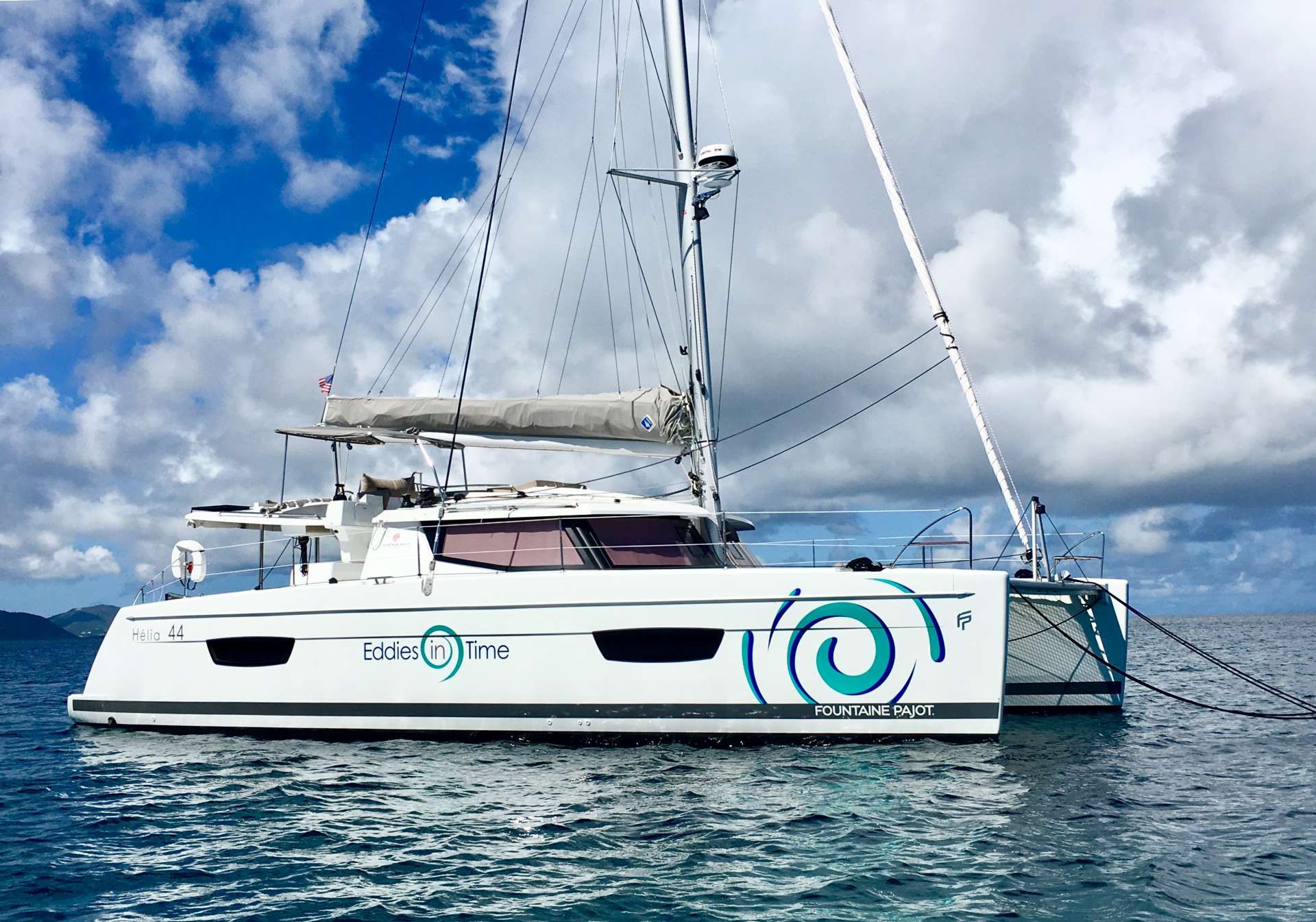 Crewed Catamaran EDDIES IN TIME