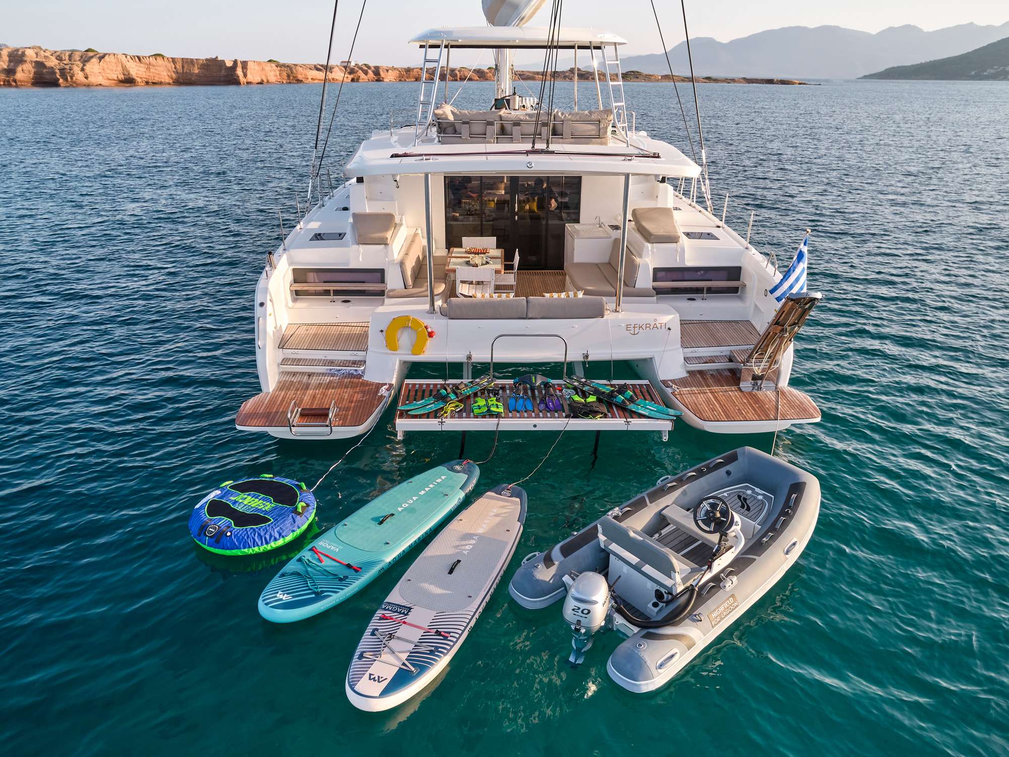 Luxury Crewed Catamaran EFKRATI photo 7