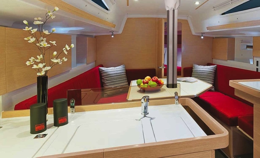 Bareboat Sailing Yacht Elan 350 photo 5