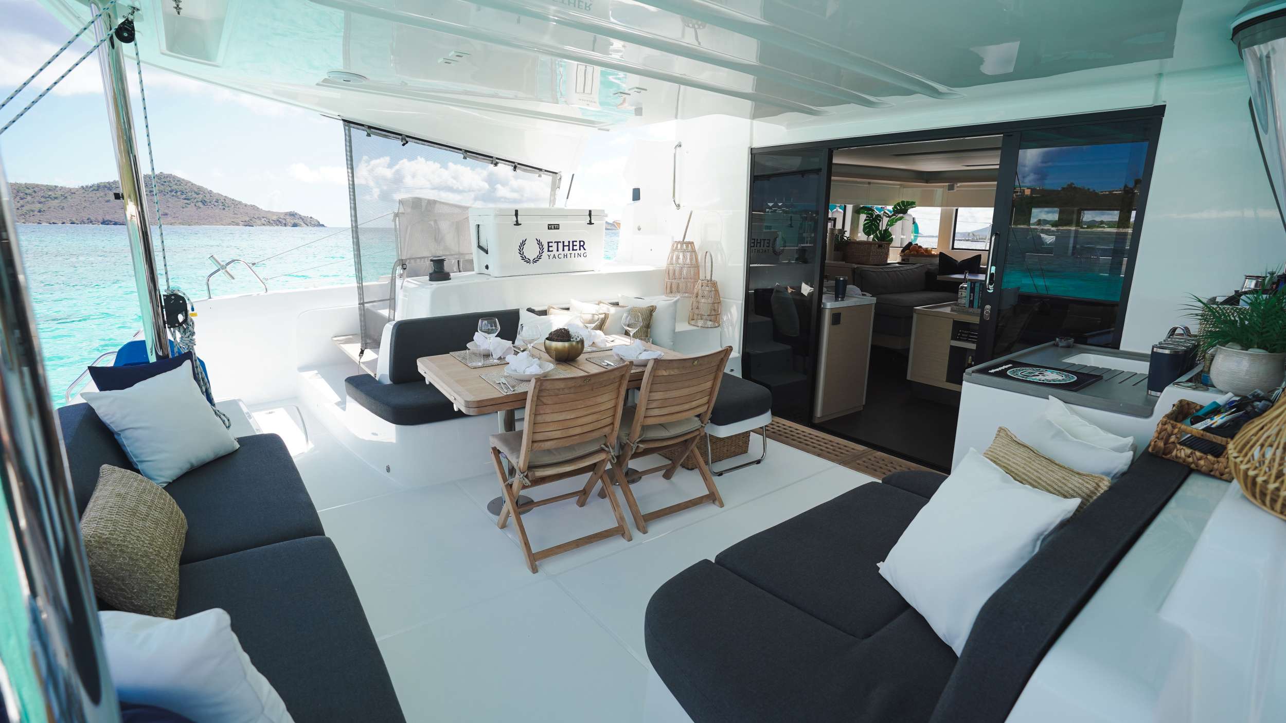 Luxury Crewed Catamaran ETHER photo 7