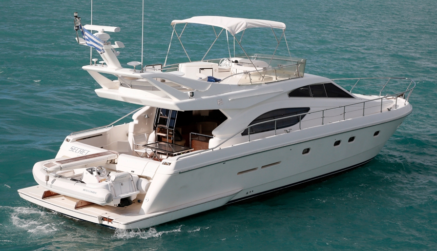 Crewed Motor Yacht Ferretti 53