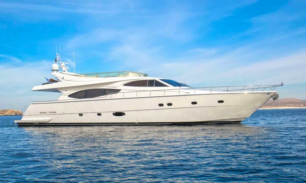 Crewed Motor Yacht Ferretti 760
