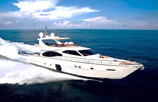 Crewed Motor Yacht Ferretti 761