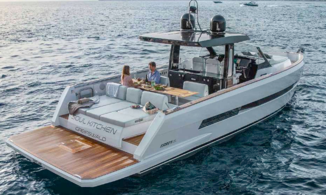 Crewed Motor Yacht Fjord 44