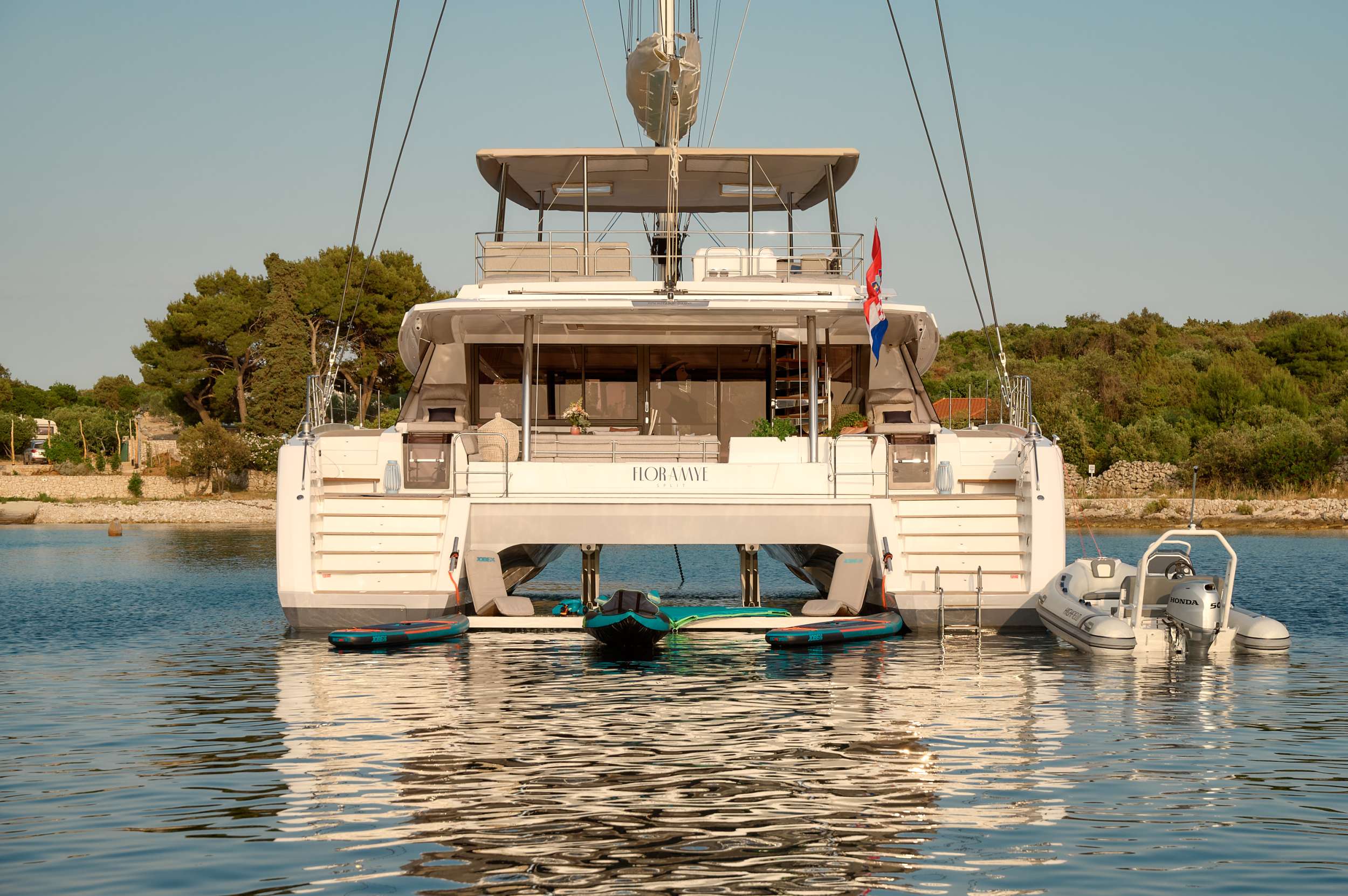 Crewed Catamaran FLORAMYE photo 4