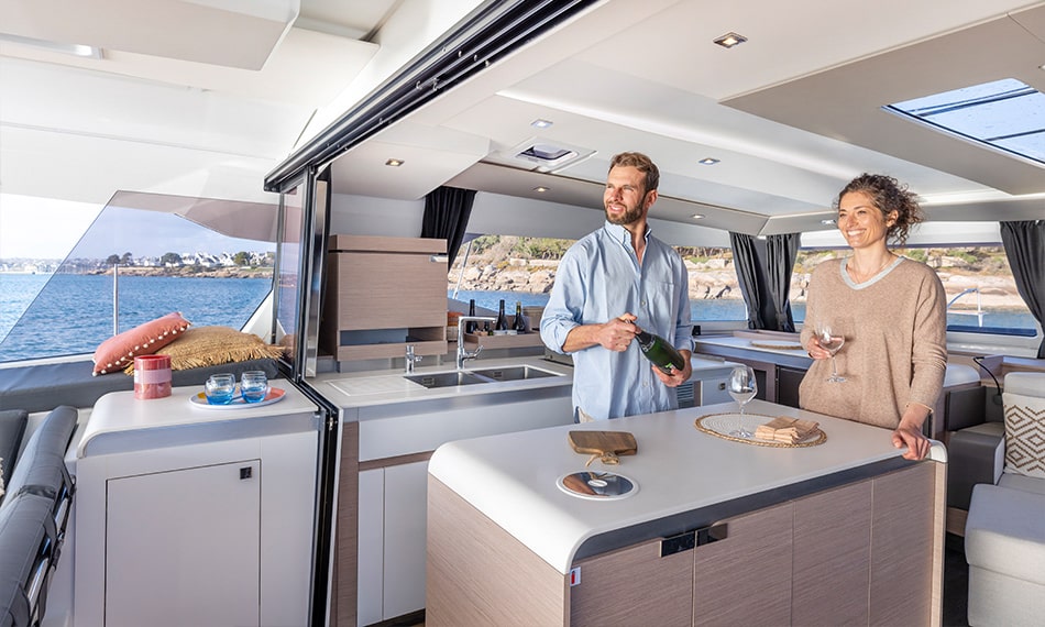 Bareboat Catamaran Fountaine Pajot Aura 51 Smart Electric photo 8