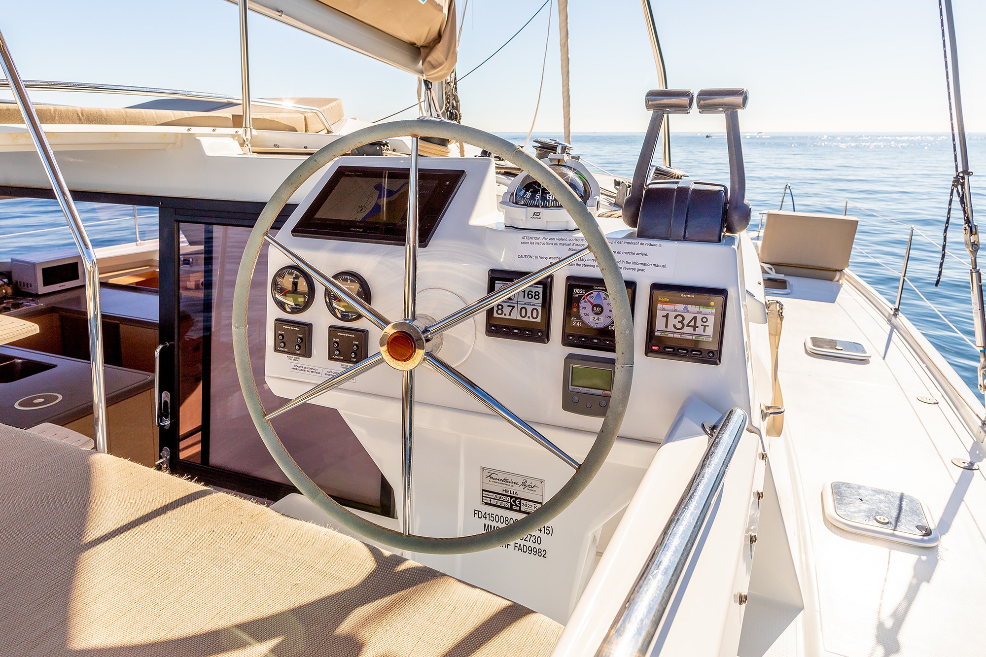 Luxury Crewed Catamaran Fountaine Pajot Helia 44 photo 8