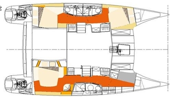 Bareboat Catamaran Fountaine Pajot Orana 44 photo 4