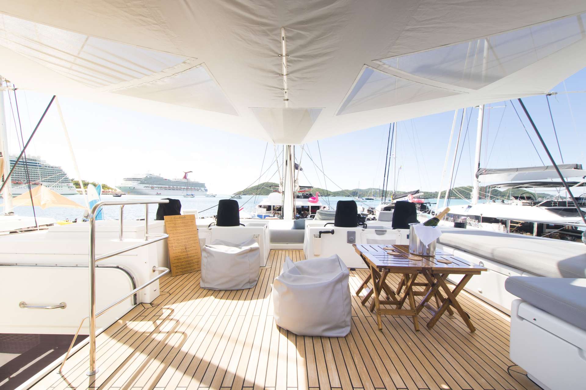 Luxury Crewed Catamaran FOXY LADY photo 4