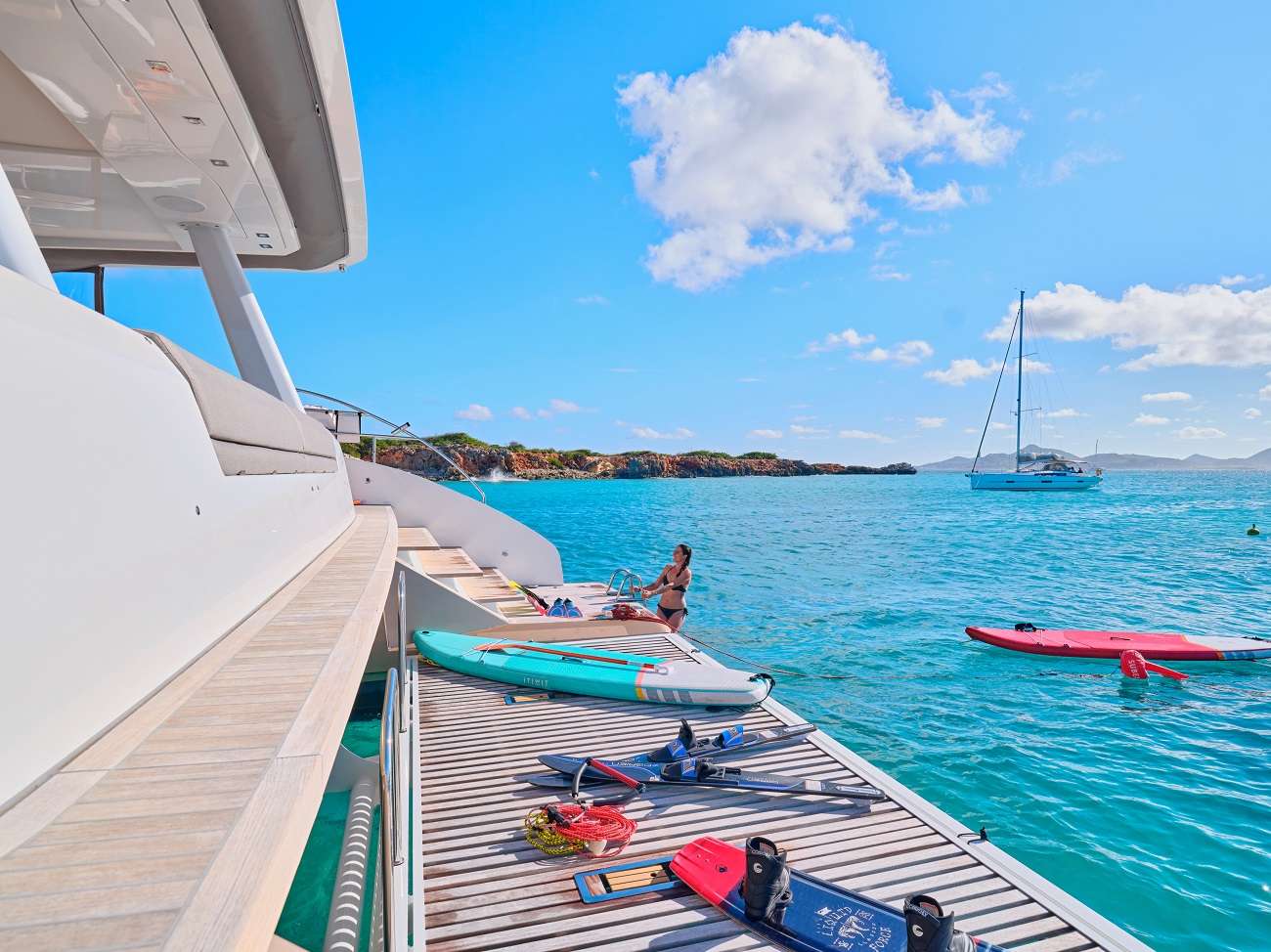 Crewed Power Catamaran FRENCH WEST photo 6