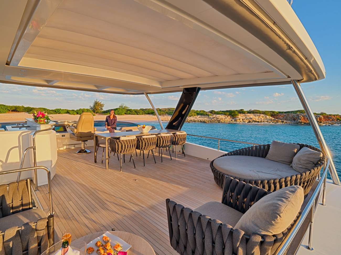 Crewed Power Catamaran FRENCH WEST photo 8