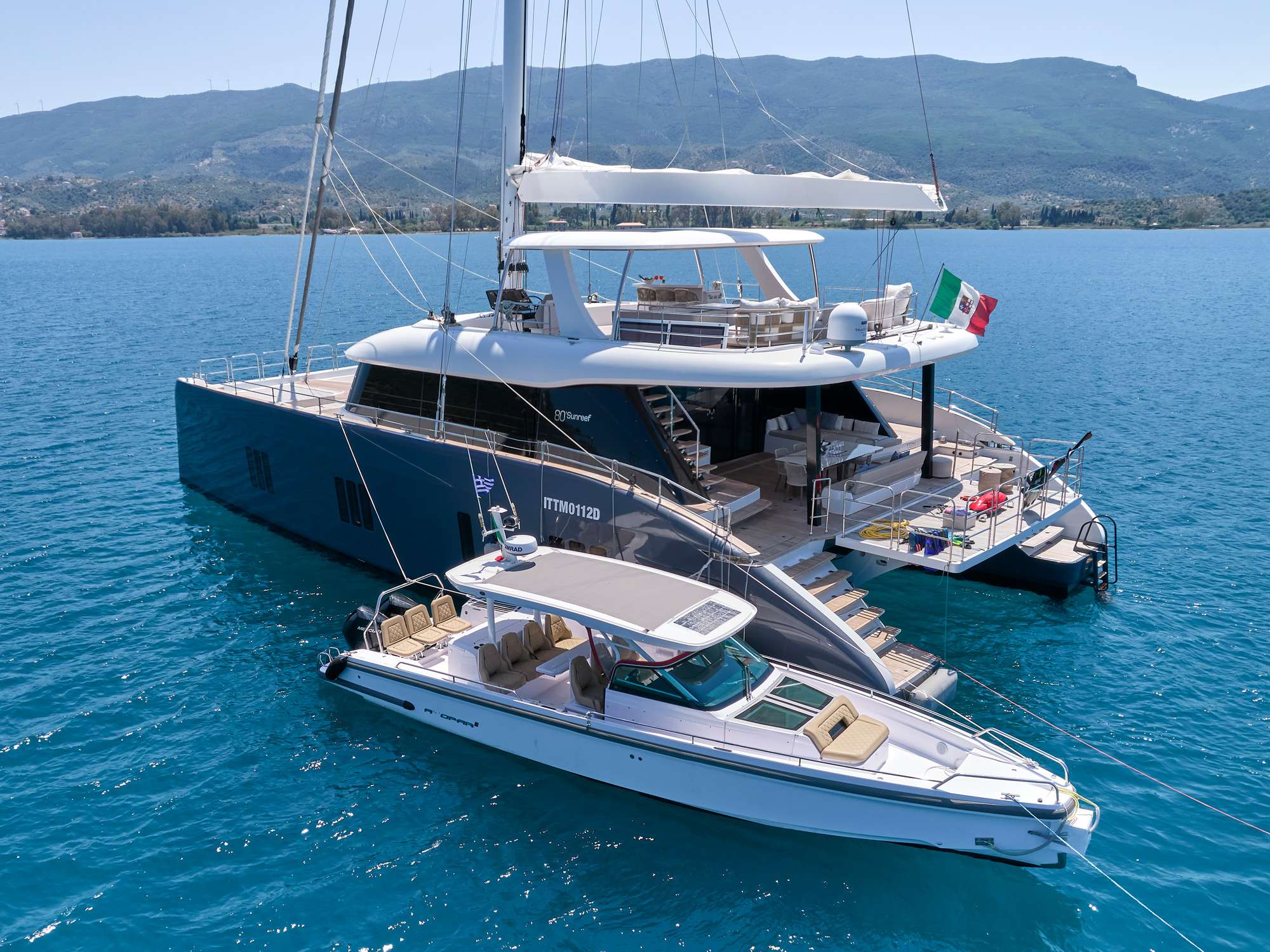 Luxury Crewed Catamaran GENNY photo 3