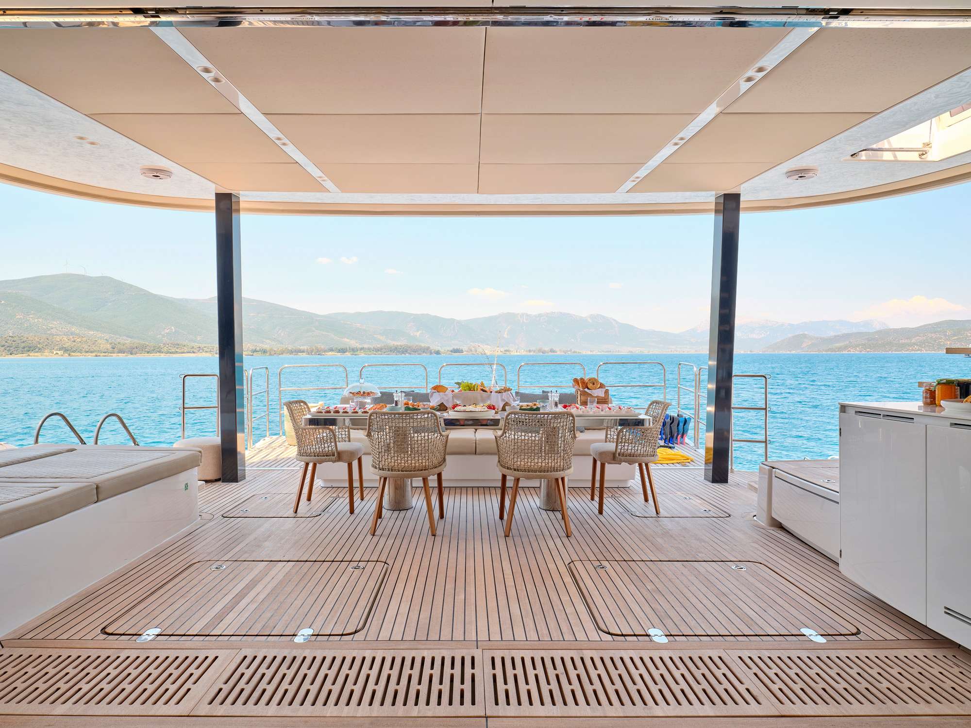 Luxury Crewed Catamaran GENNY photo 6