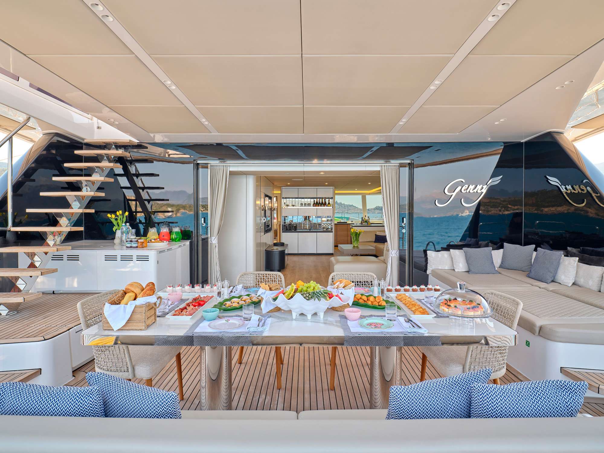 Luxury Crewed Catamaran GENNY photo 7