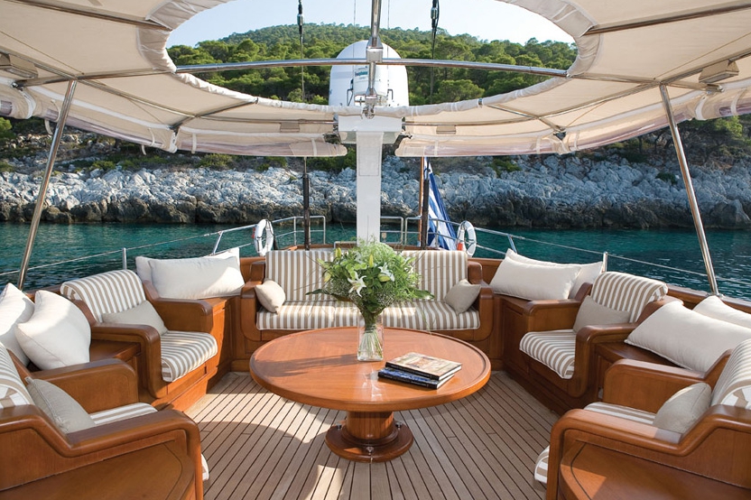Luxury Crewed Sailing Yacht GITANA photo 8