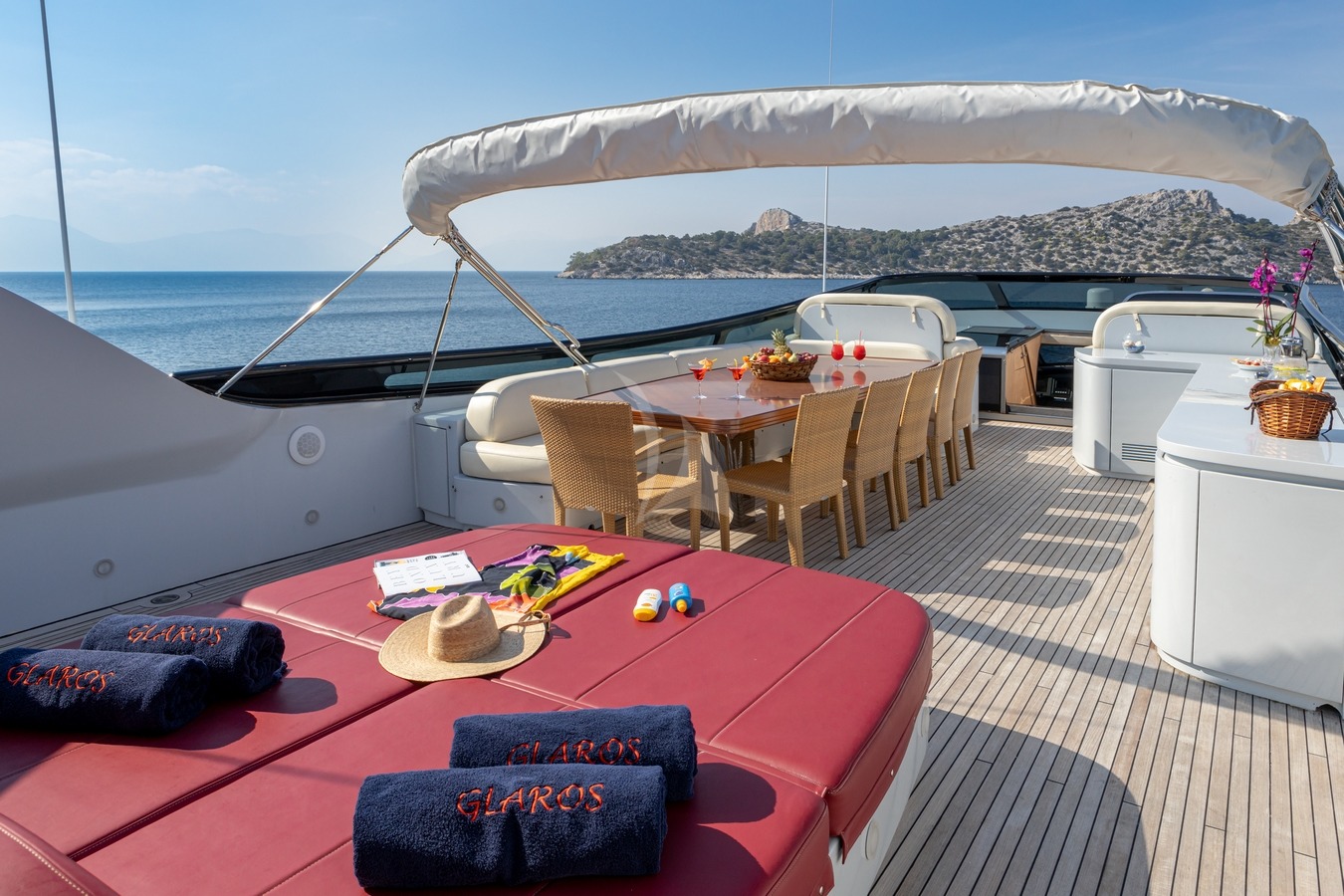 Luxury Crewed Motor Yacht GLAROS photo 6