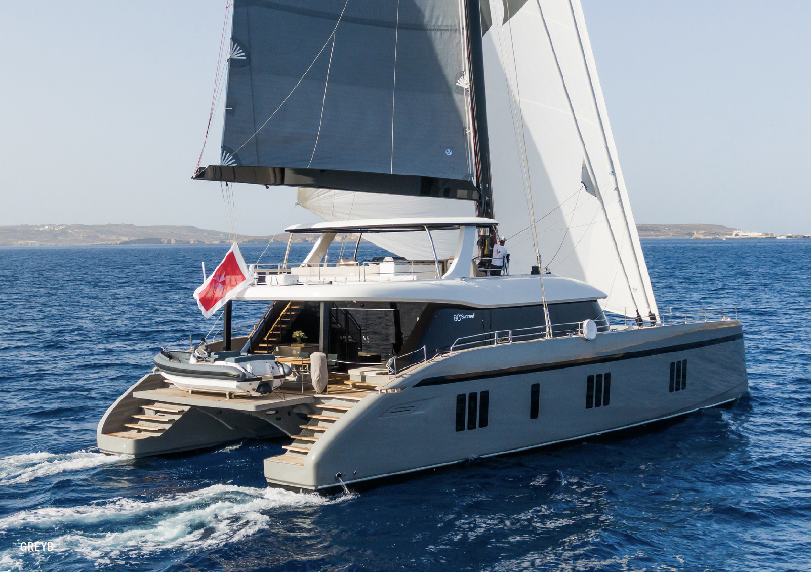 Luxury Crewed Catamaran GREYB photo 3