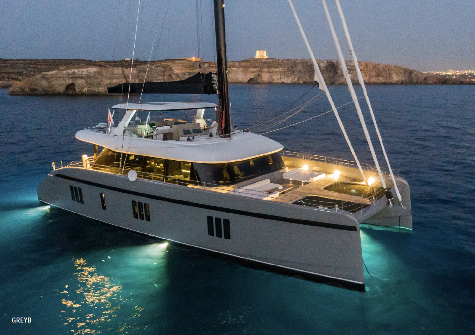 Luxury Crewed Catamaran GREYB photo 5