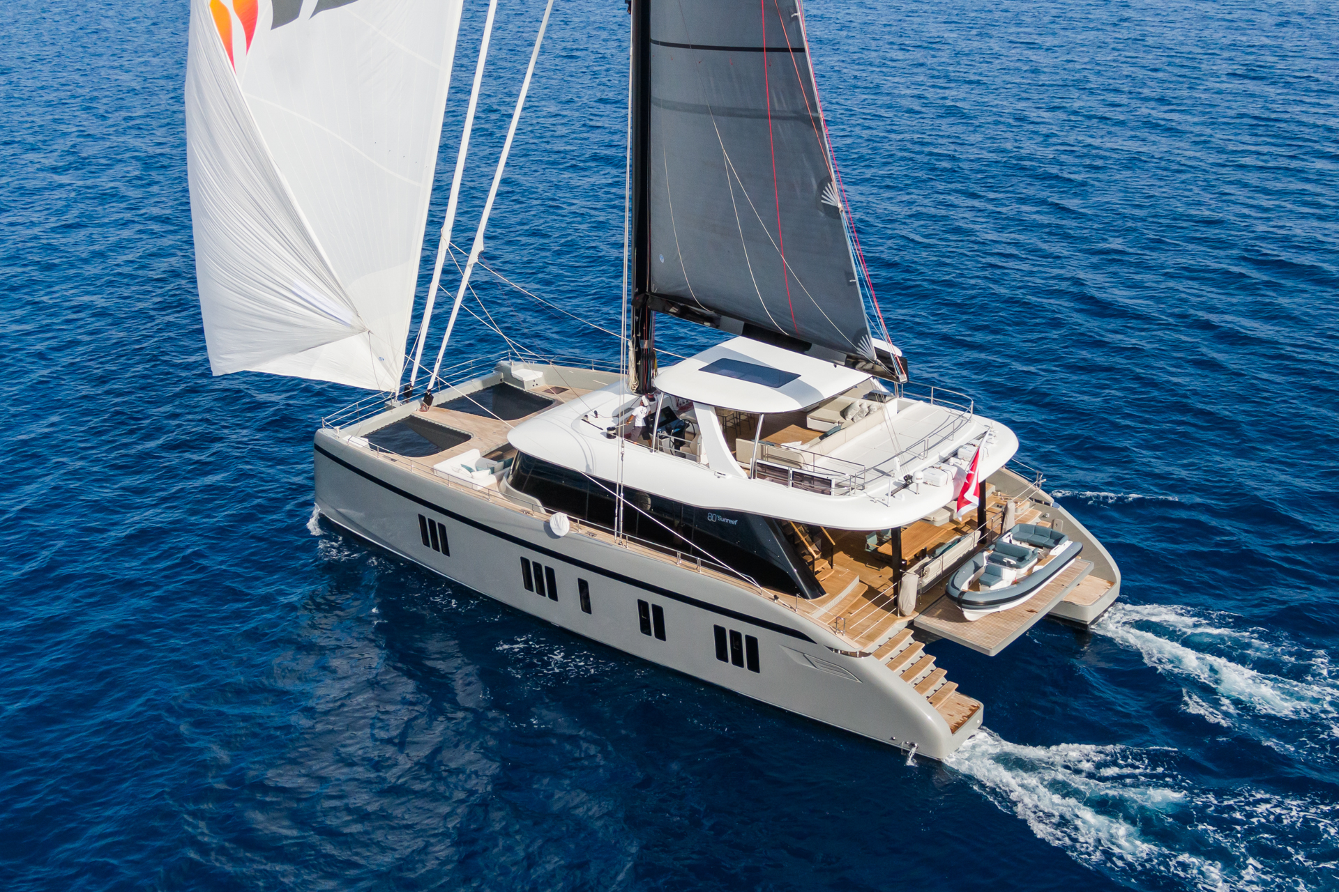 Luxury Crewed Catamaran GREYB photo 7