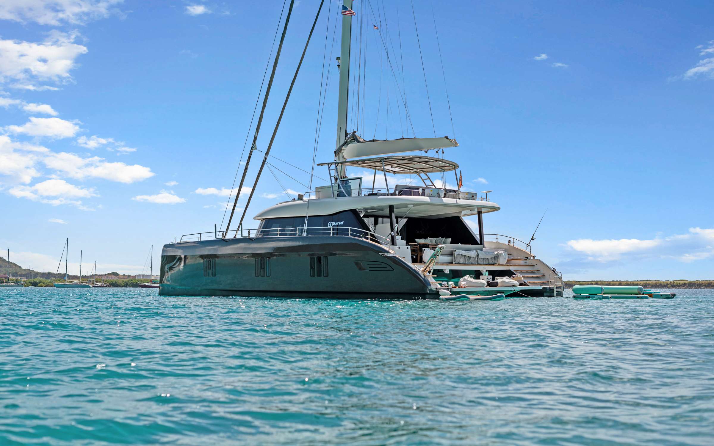 Luxury Crewed Catamaran GYRFALCON photo 3