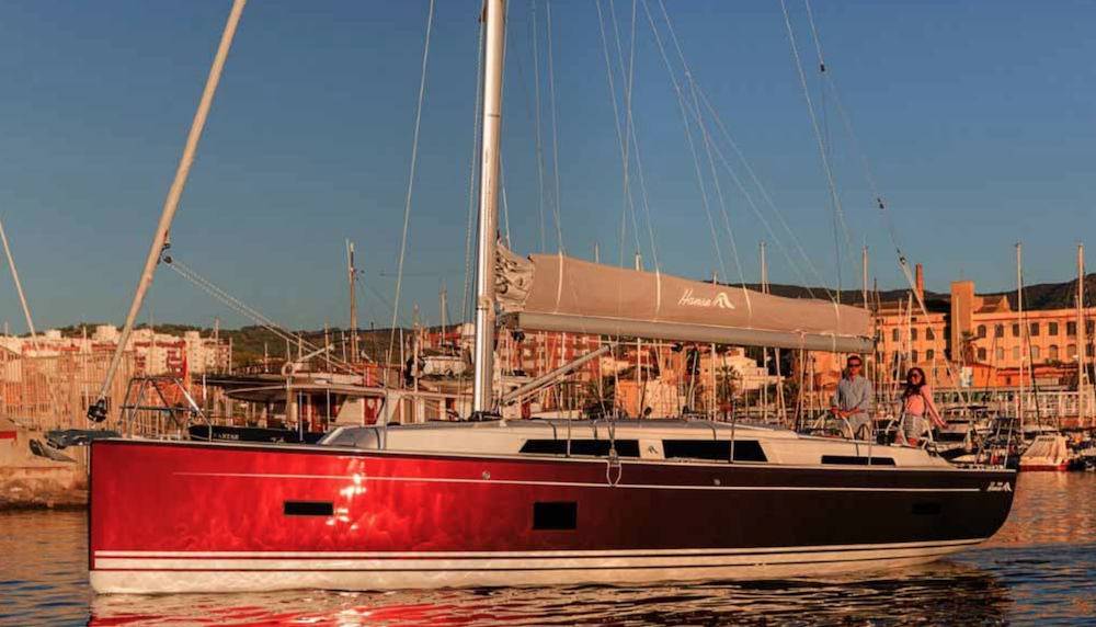 Bareboat Sailing Yacht Hanse 388 photo 4