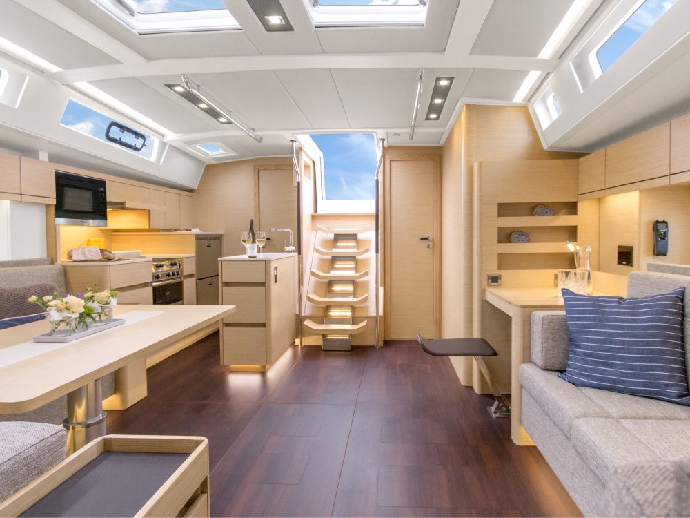 Bareboat Sailing Yacht Hanse 548 photo 5