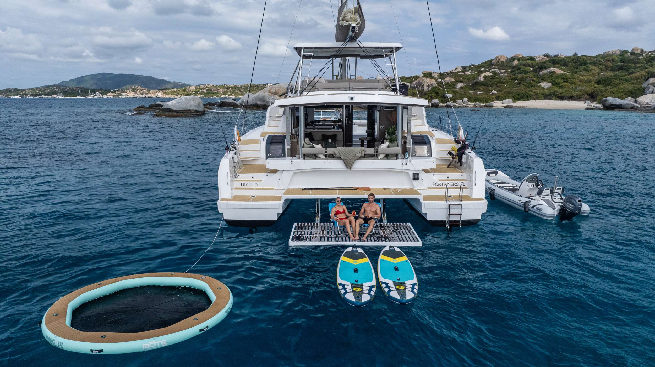 Luxury Crewed Catamaran HIGH 5 photo 3