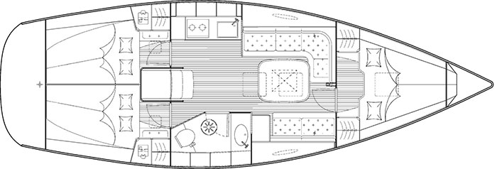 Bareboat Sailing Yacht IFIGENIA photo 7