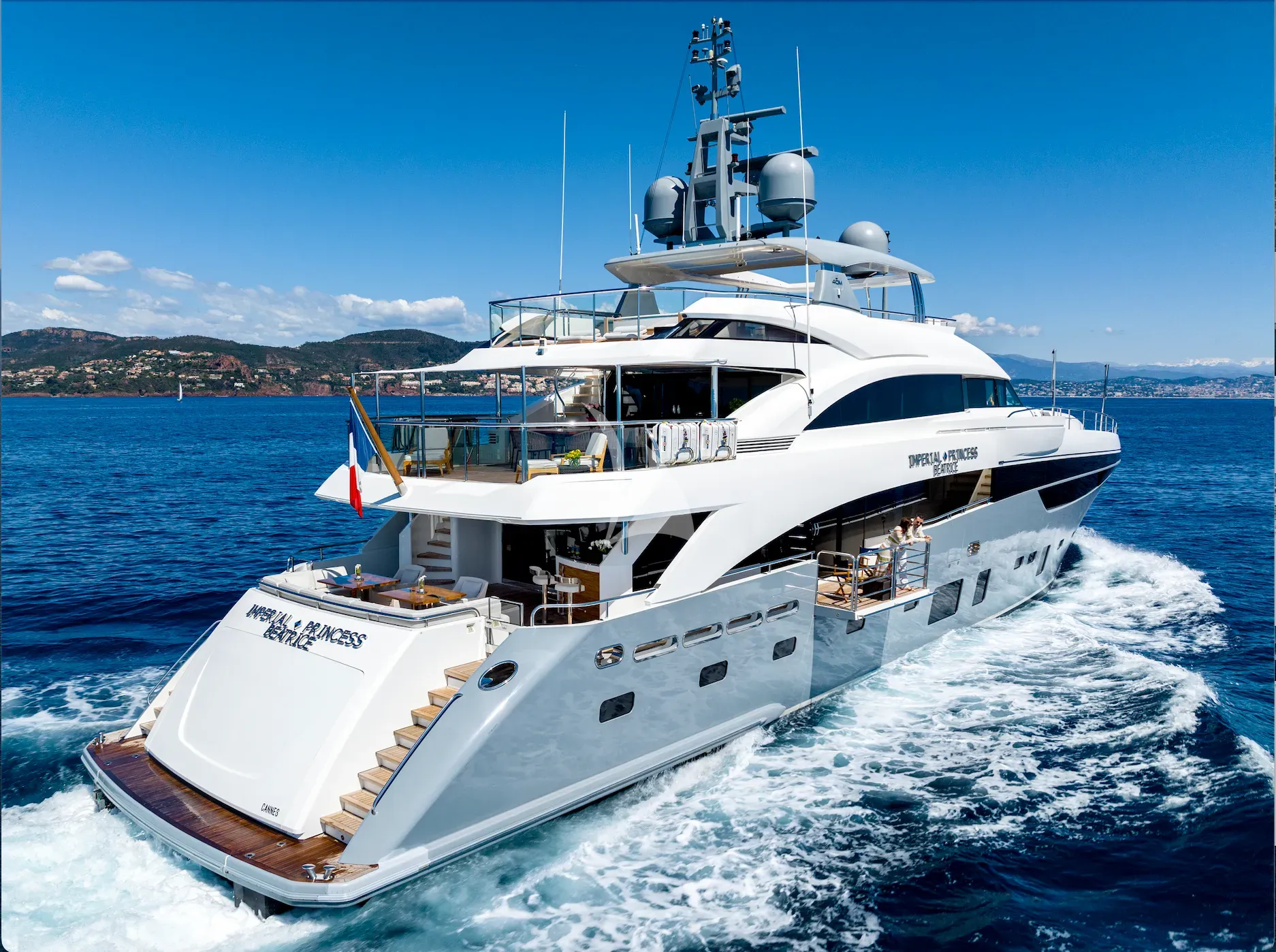 Luxury Crewed Motor Yacht IMPERIAL PRINCESS BEATRICE photo 3