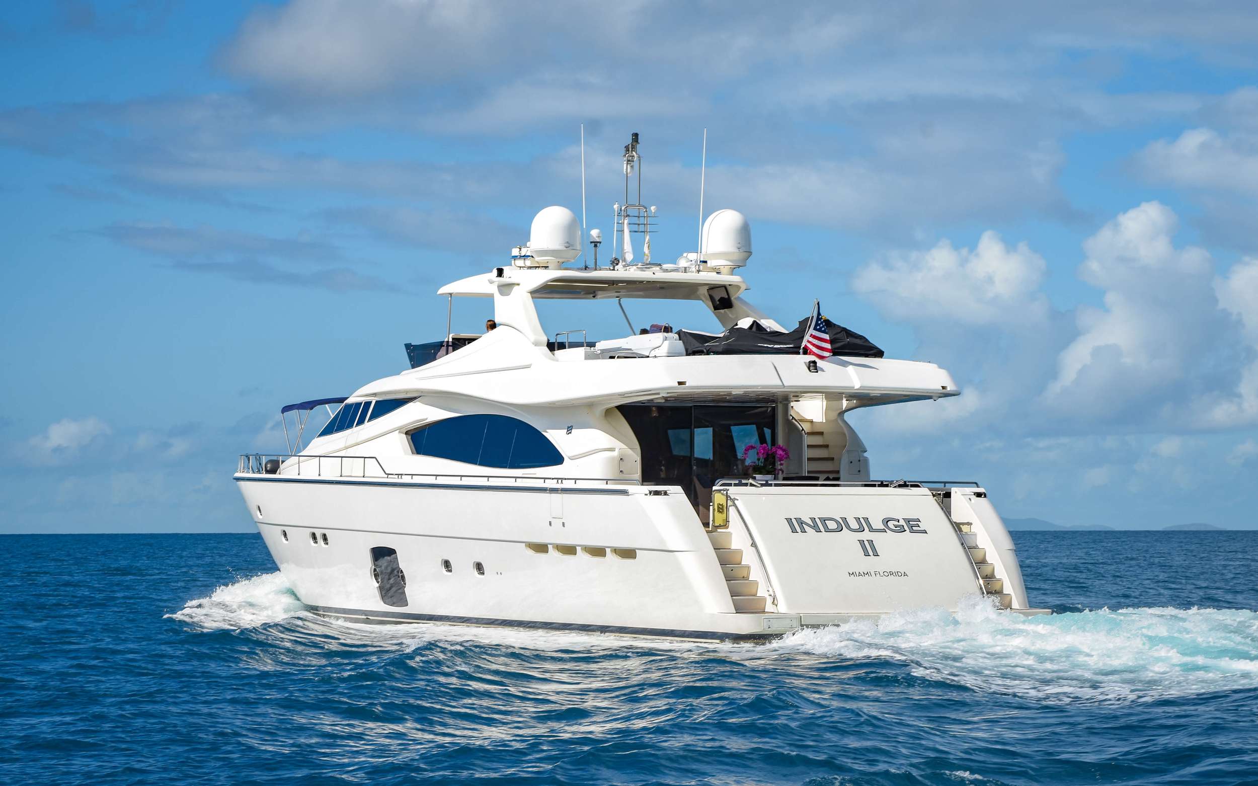 Luxury Crewed Motor Yacht INDULGE II photo 3