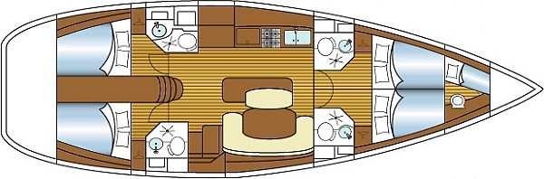 Bareboat Sailing Yacht ISLE DANCE II photo 5