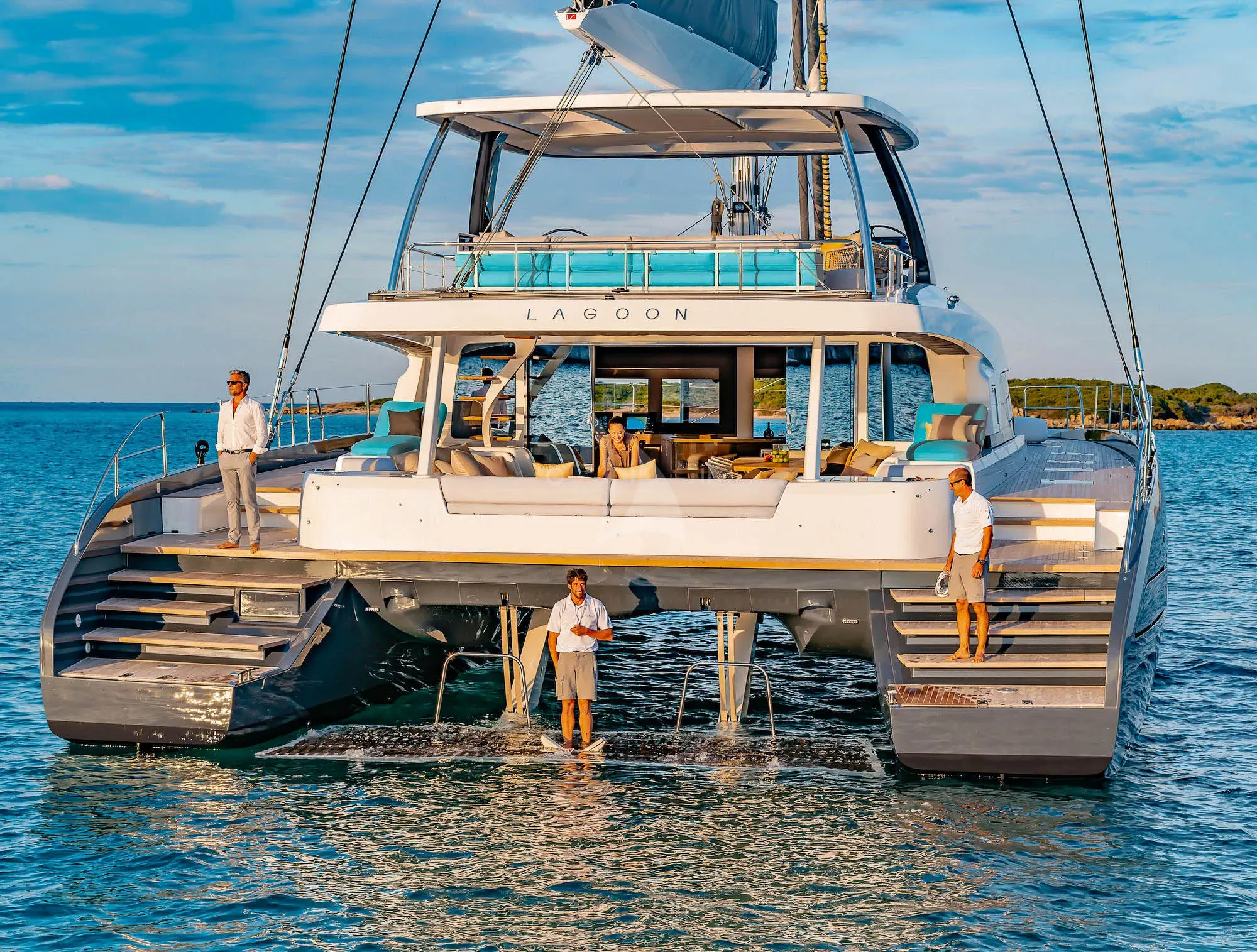 Luxury Crewed Catamaran J. SPARROW photo 4