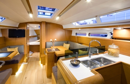 Bareboat Sailing Yacht Jeanneau 409 photo 4