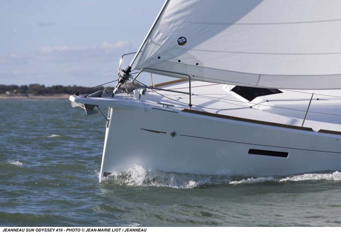 Bareboat Sailing Yacht Sun Odyssey 419