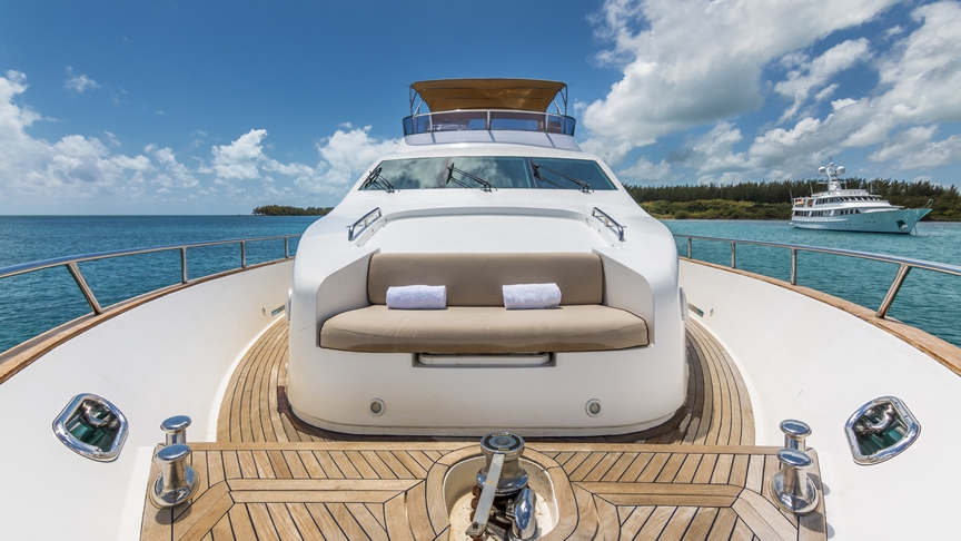 Crewed Motor Yacht Joyce 84 Flybridge photo 6