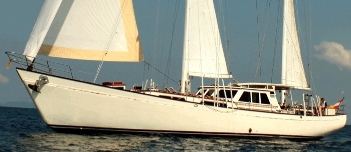 Luxury Crewed Sailing Yacht Ketch 85