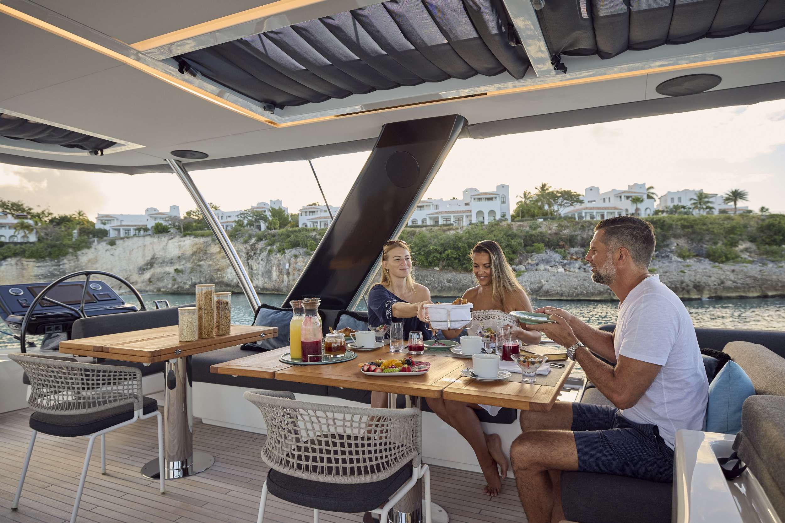 Luxury Crewed Catamaran LA GATTA photo 6