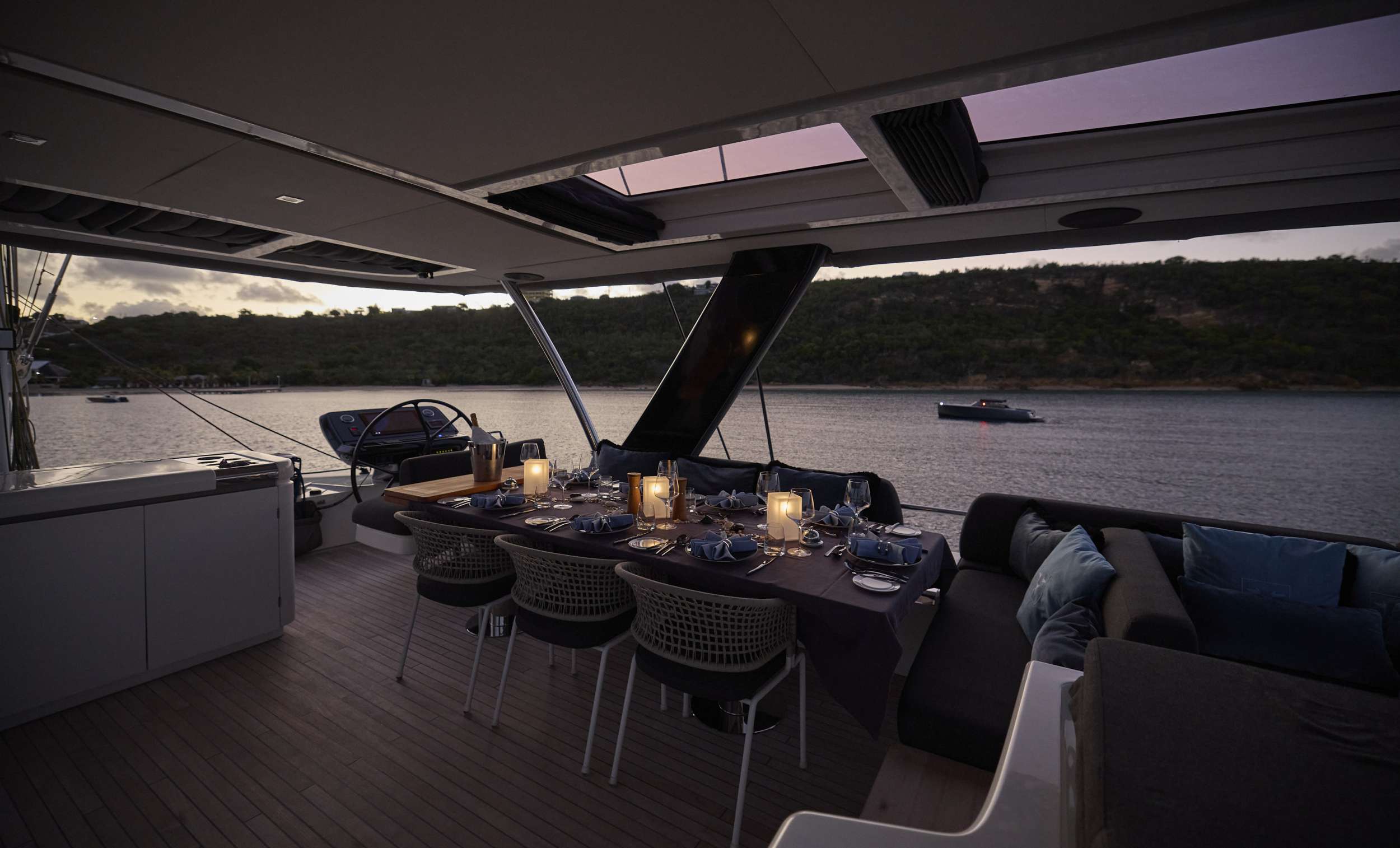 Luxury Crewed Catamaran LA GATTA photo 7
