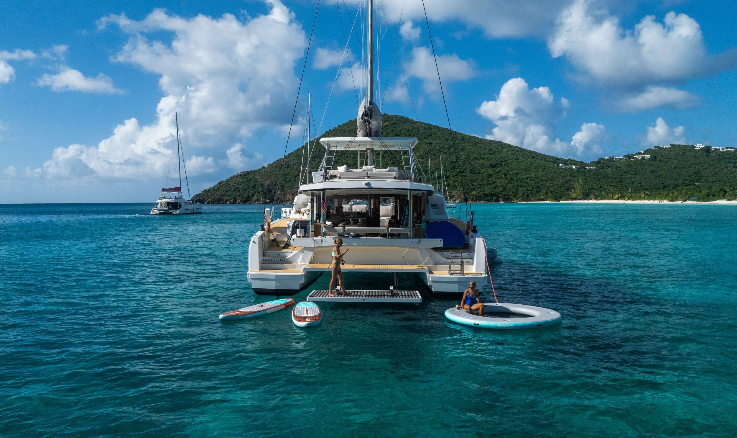 Crewed Catamaran LA VIE EST BELLE photo 6