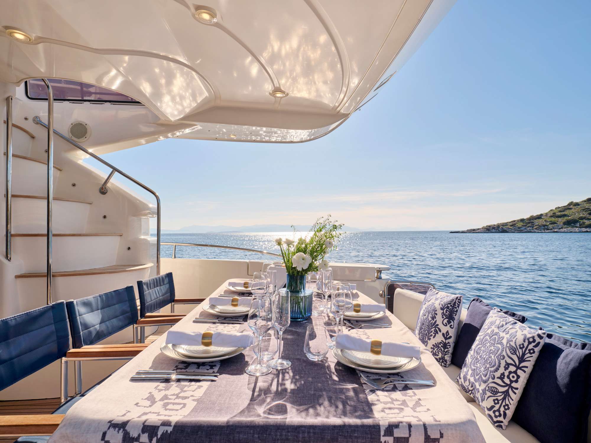 Crewed Motor Yacht LADY L photo 8