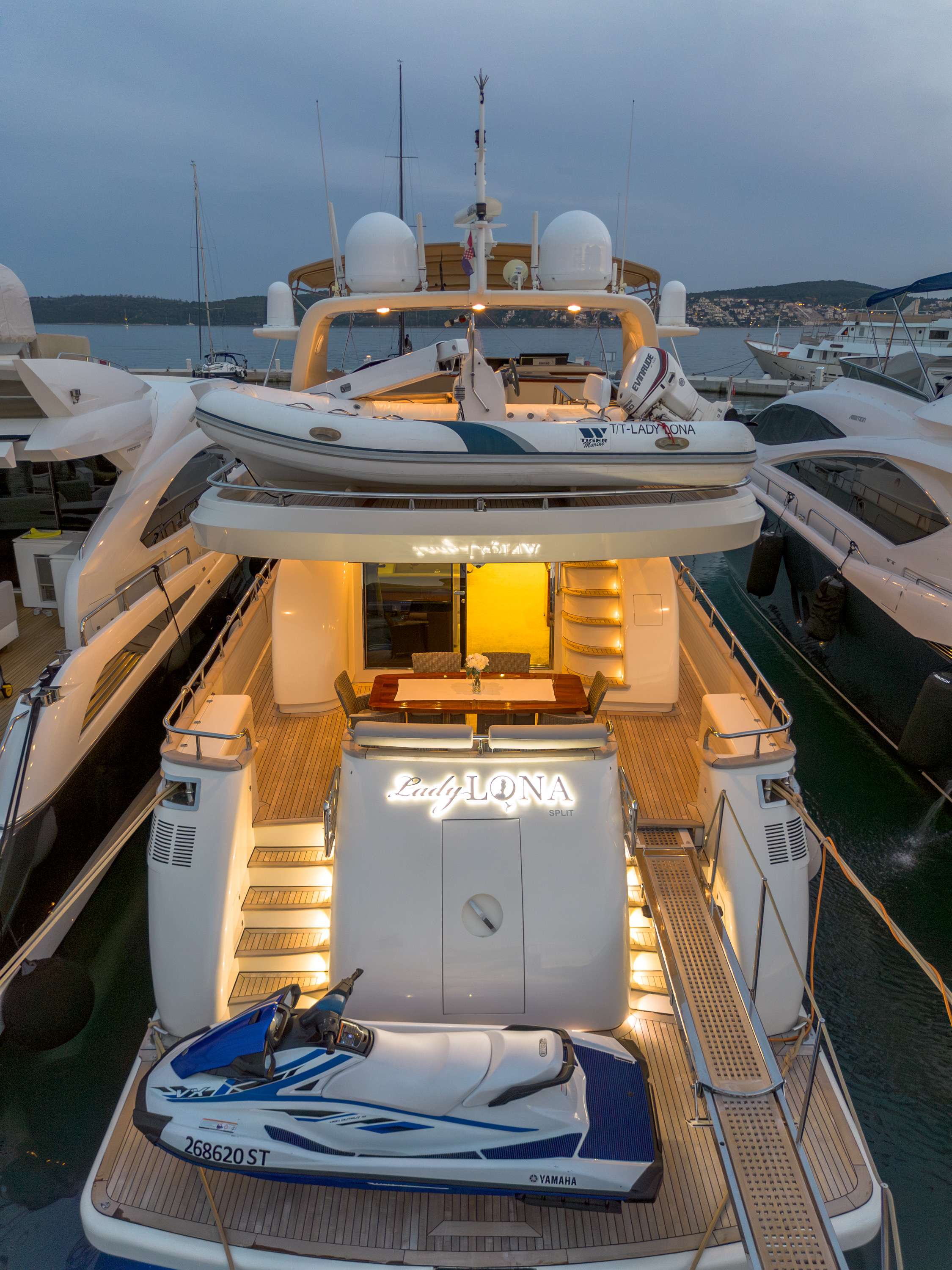 Luxury Crewed Motor Yacht LADY LONA photo 3