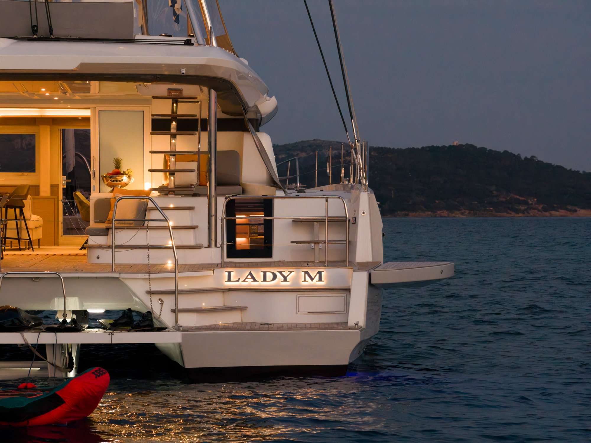 Luxury Crewed Catamaran LADY M photo 3