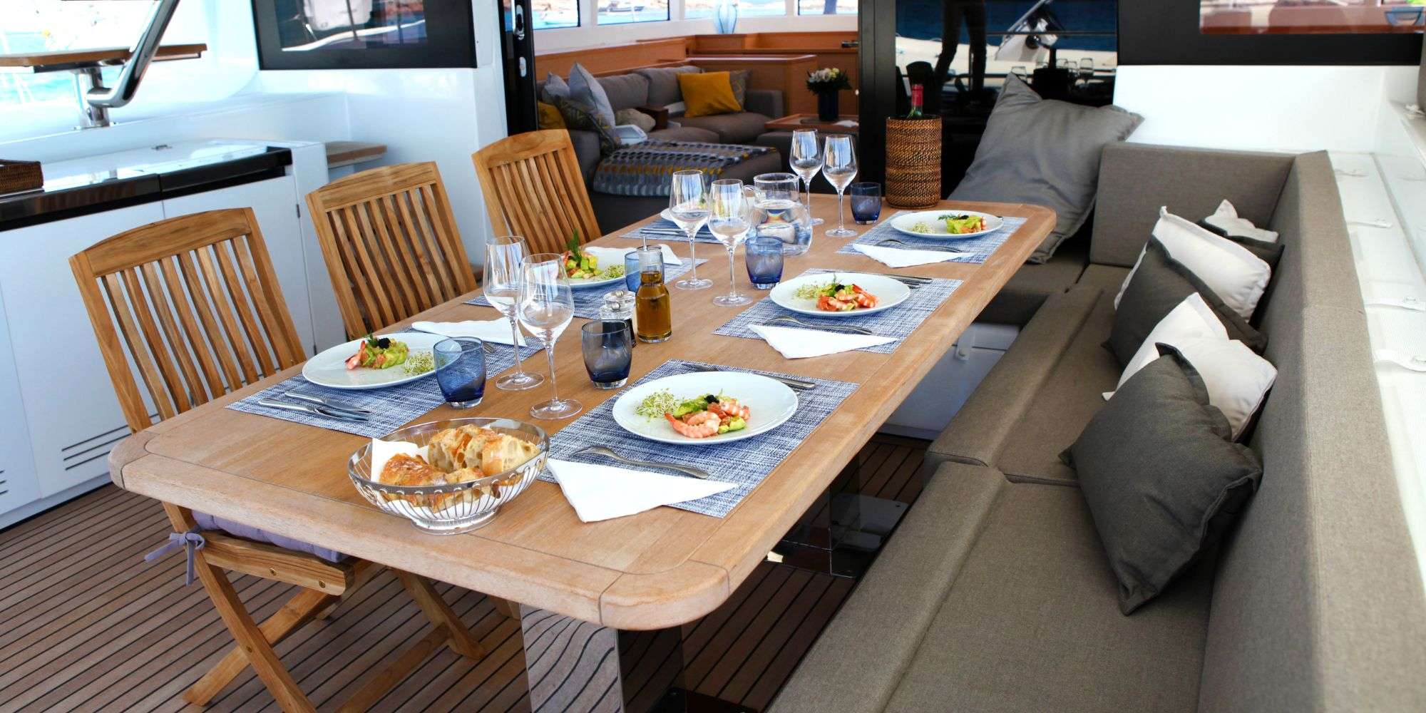 Luxury Crewed Catamaran LADY M photo 3