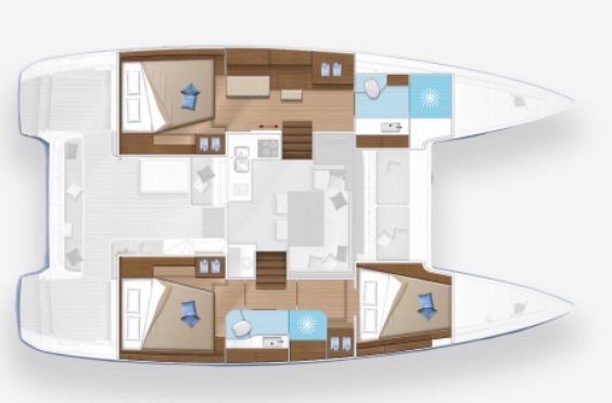 Bareboat Catamaran Lagoon 40 photo 4