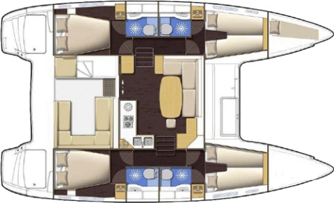 Bareboat Catamaran Winnie