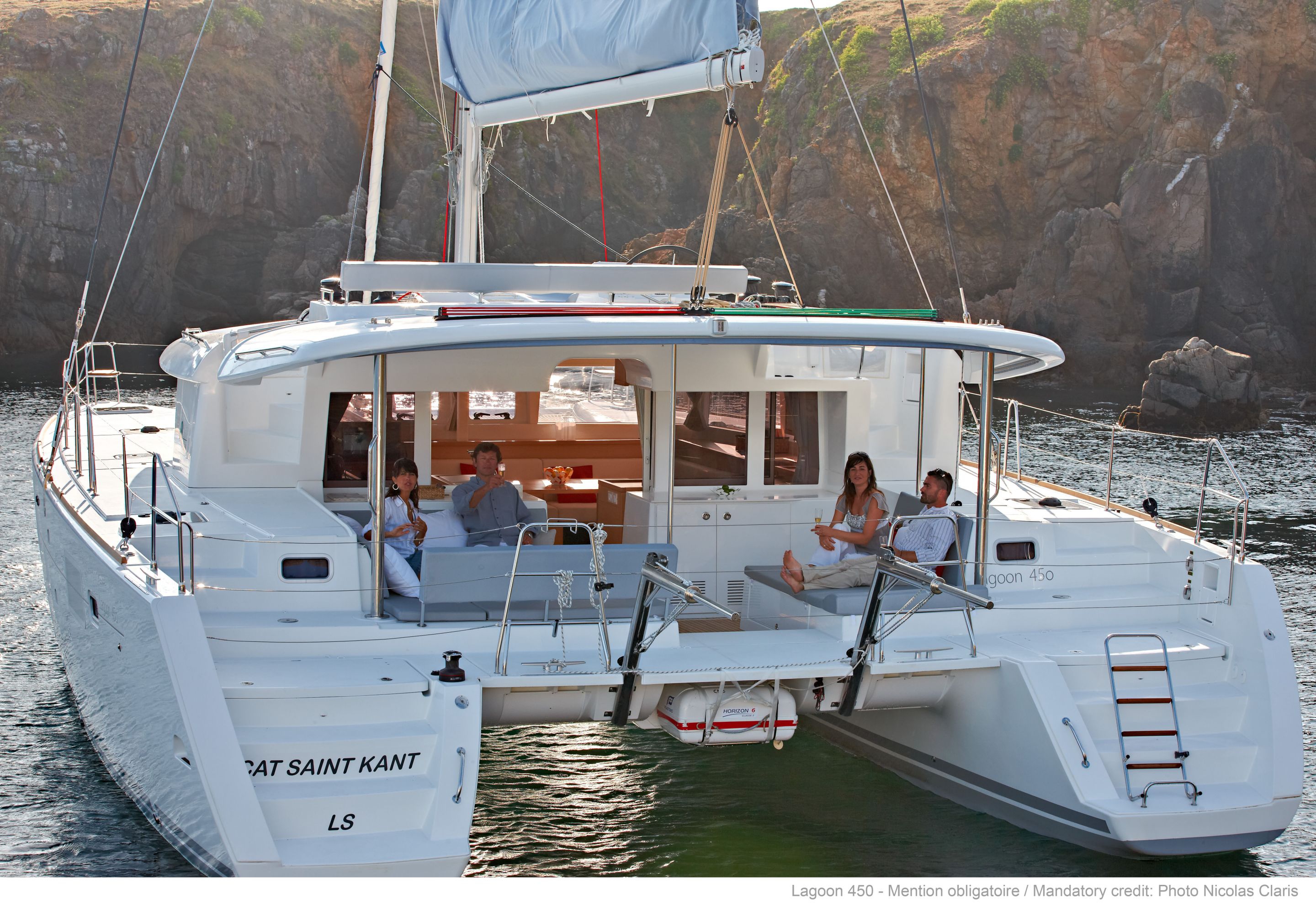 Bareboat Catamaran Lagoon 450 F photo 5